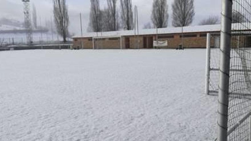 Suspès per la neu el partit que havia de jugar el Girona B contra l&#039;Andorra