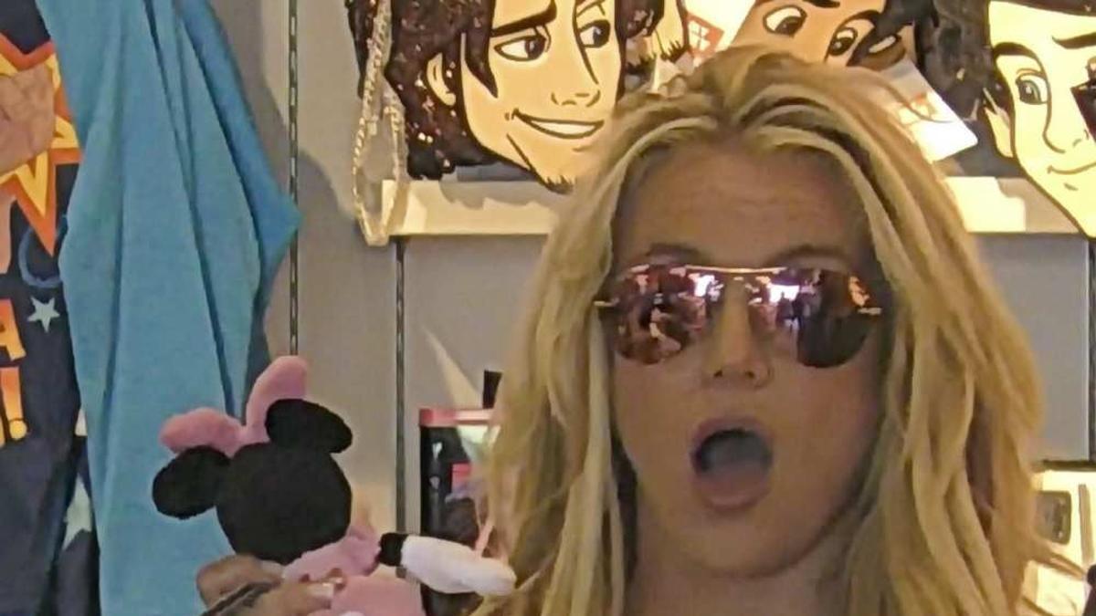 Britney Spears, sorprendida