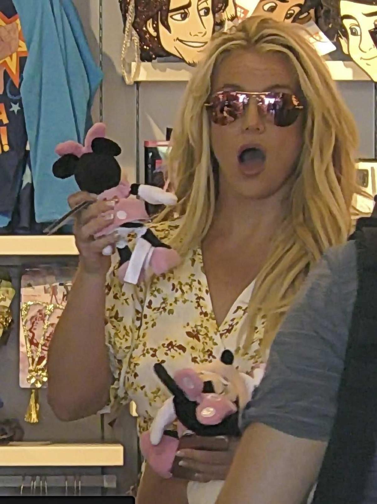 Britney Spears, sorprendida