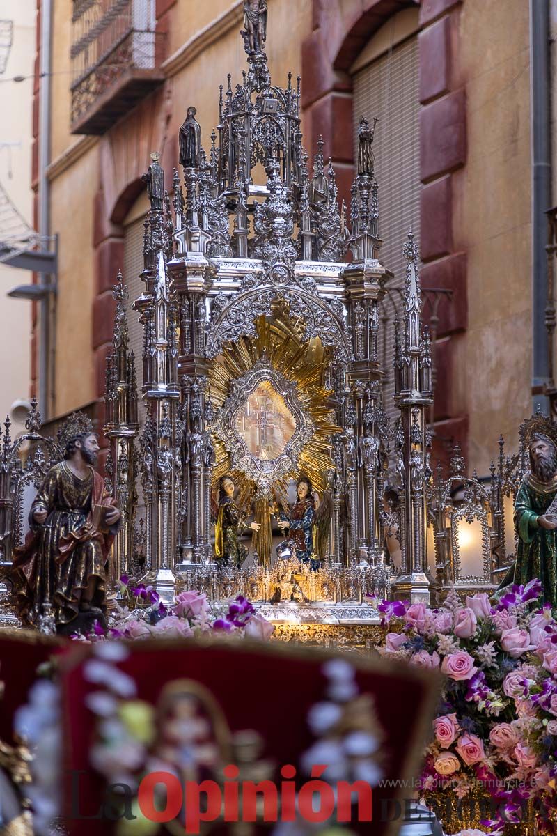 Procesión de regreso de la Vera Cruz a la Basílica