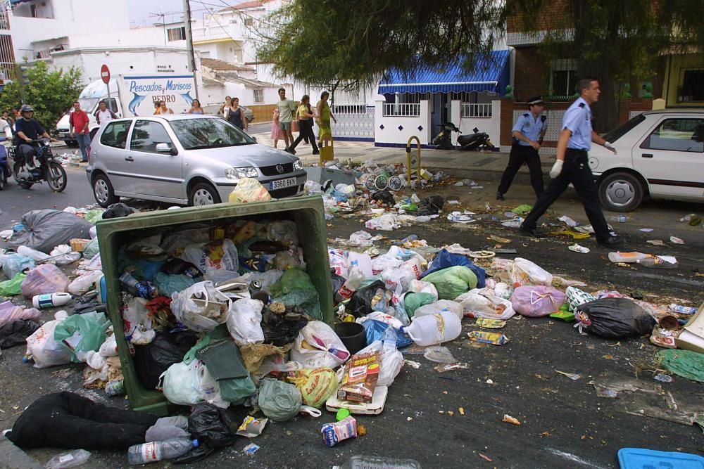 Así fue la huelga de limpieza de 2002