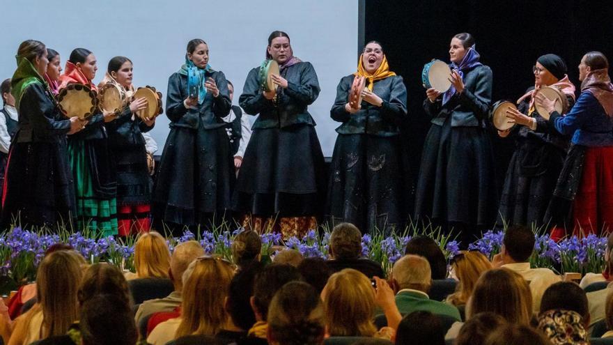 O Concello de Sanxenxo organizou un acto no Pazo Emilia Pardo Bazán coas agrupacións. | FdV