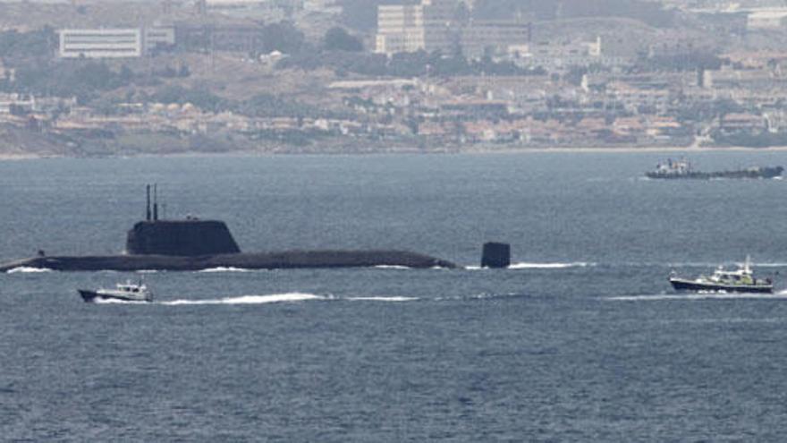 El submarino HMS Ambush ya ha abandonado Gibraltar.