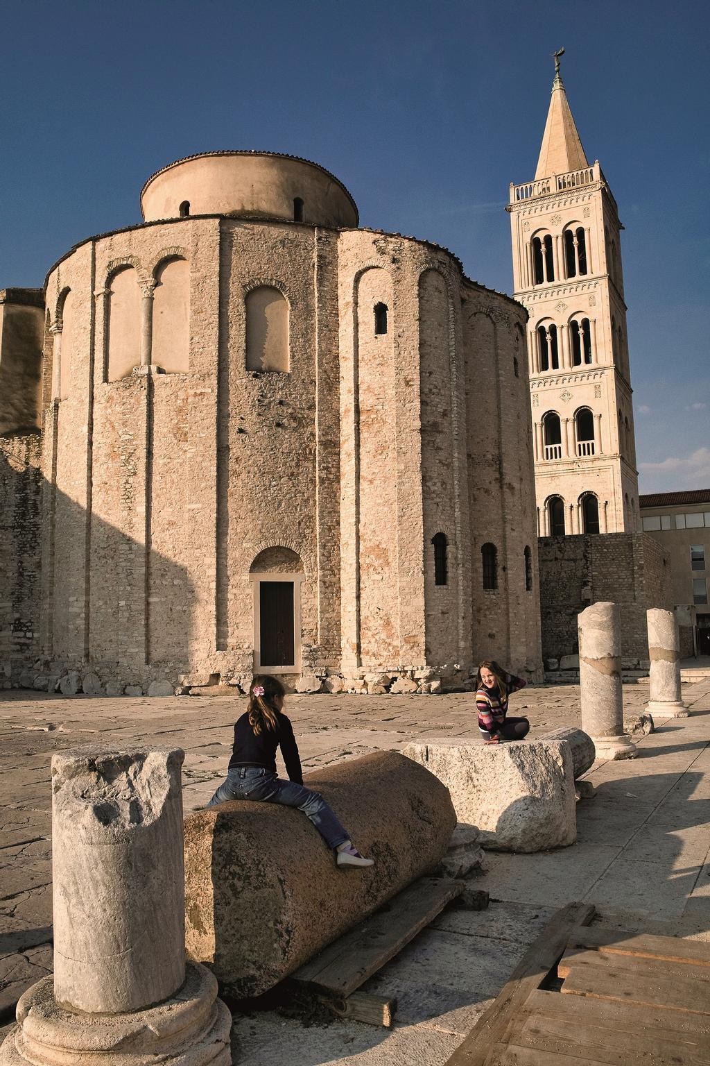 Iglesia de San Donato en Zadar.