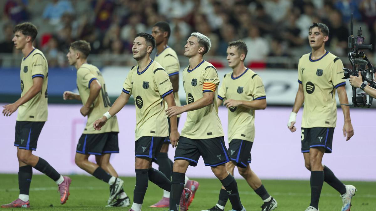 FC Barcelona - FC Seoul : El gol de Gavi