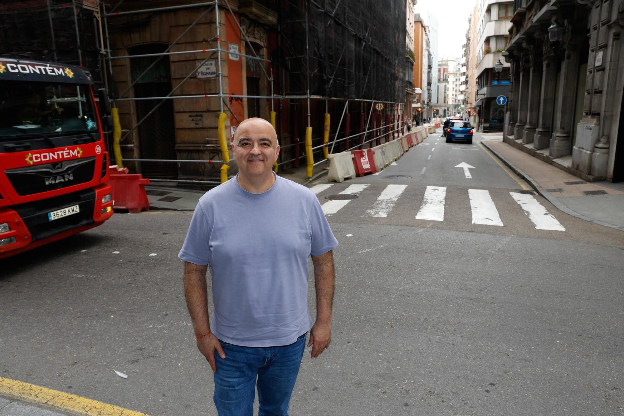 Los cambios de tráfico en el centro de Gijón pasan la prueba: "Es viable" (en imágenes)