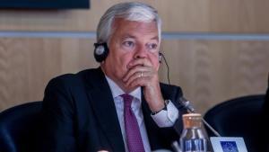 Archivo - El excomisario de Justicia de la UE Didier Reynders