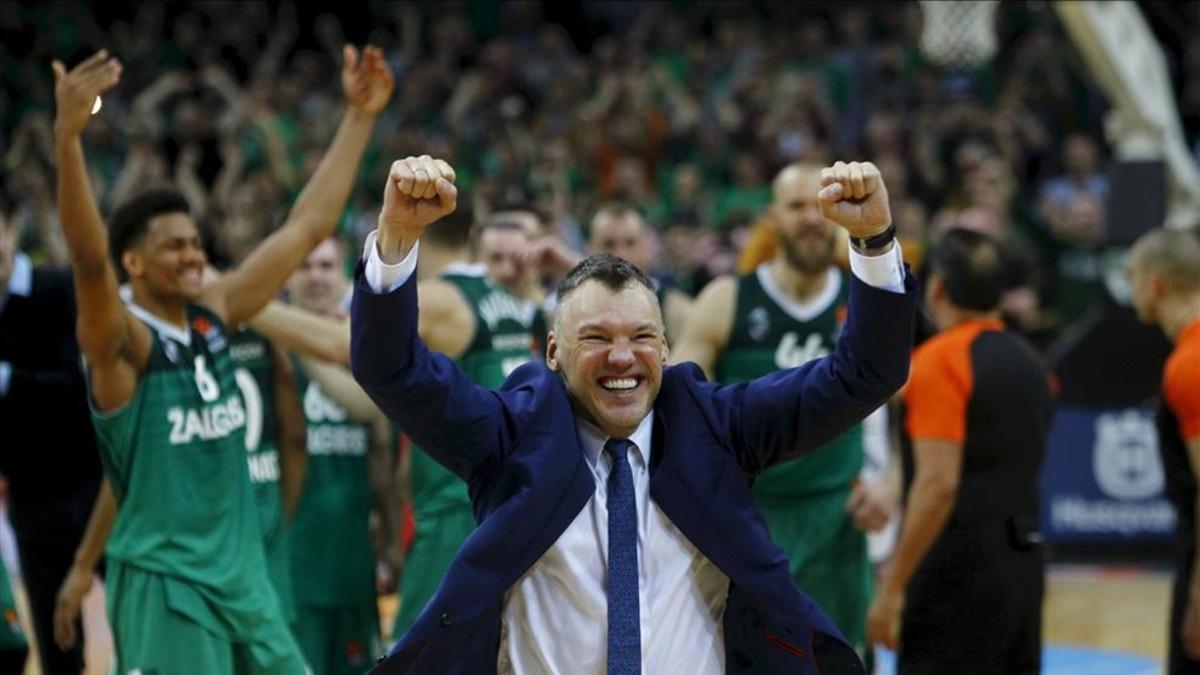 Jasikevicius ha metido al Zalgiris, de manera sorprendente, en la Final Four de Belgrado