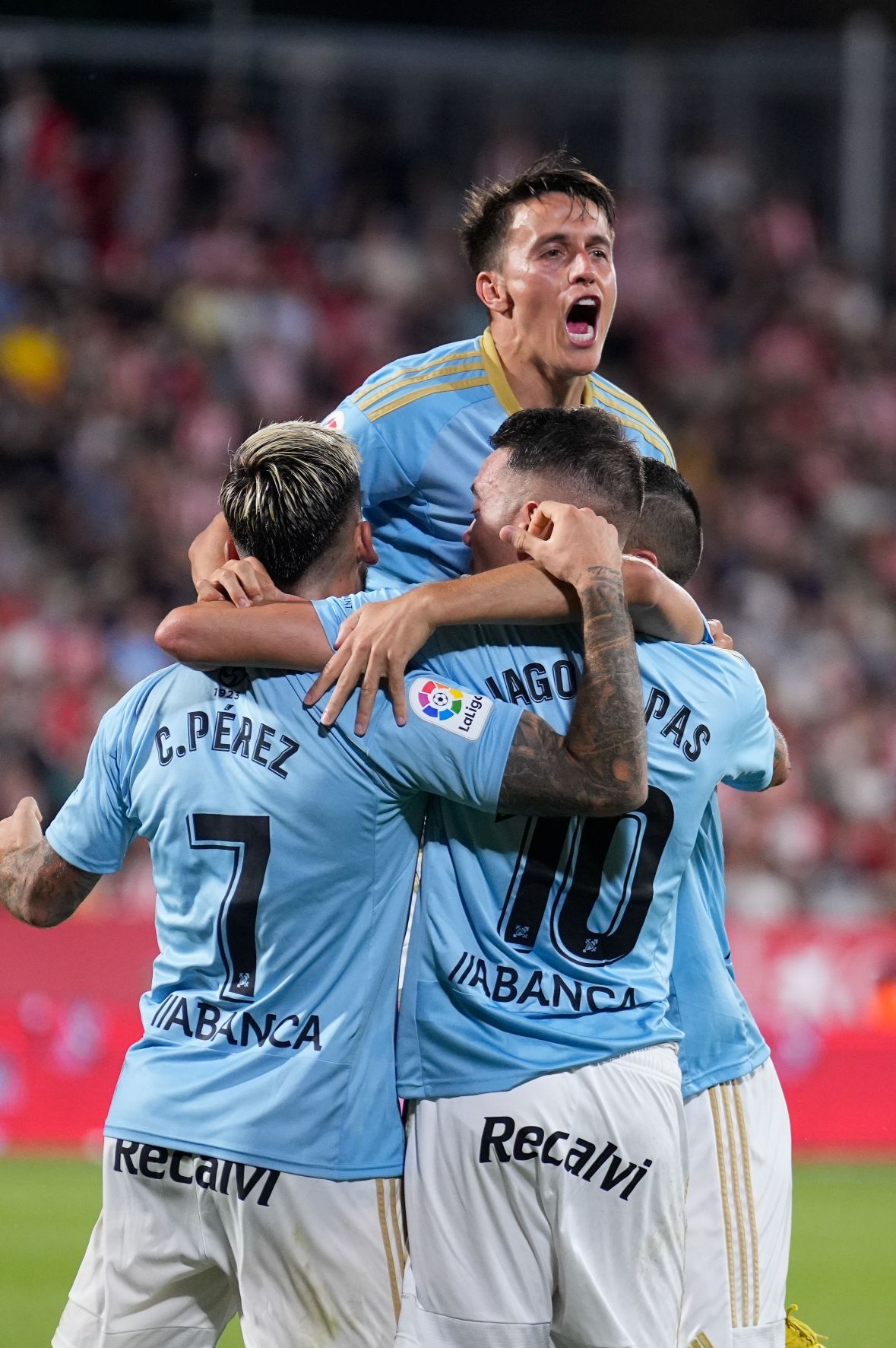 Las mejores imágenes del Girona - Celta