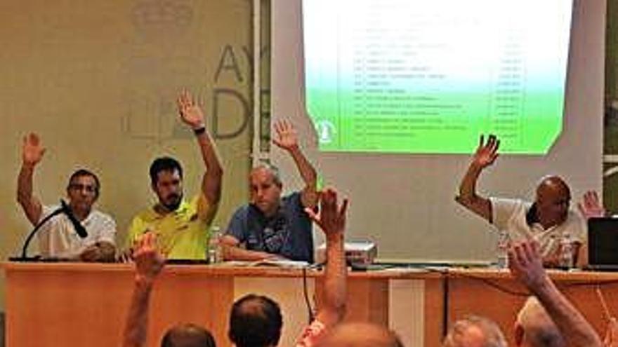 Un momento de la Asamblea General del 2018.