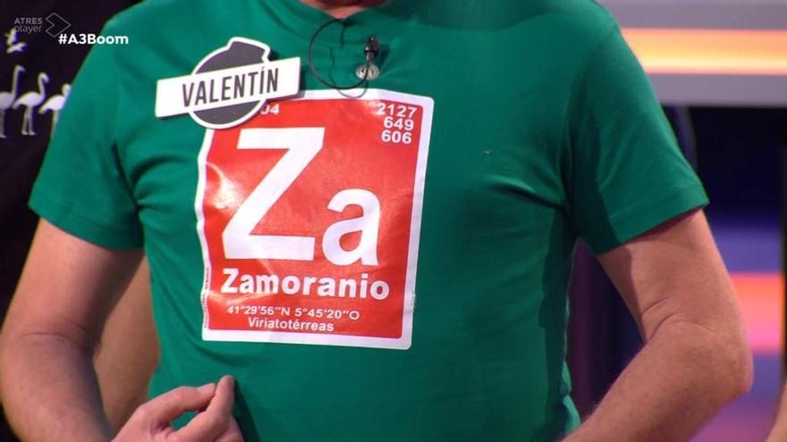 La camisesta de Valentín de Los Lobos, en Boom.