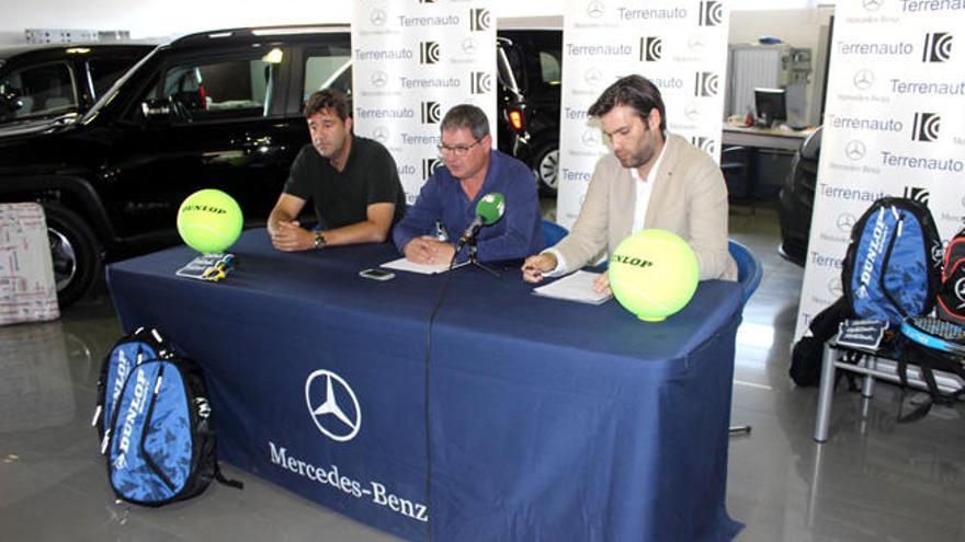 Marcos Miró, Jordi Peña y Antonio Paramio.