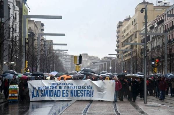 Fotogalería: La Marea Blanca sale a la calle