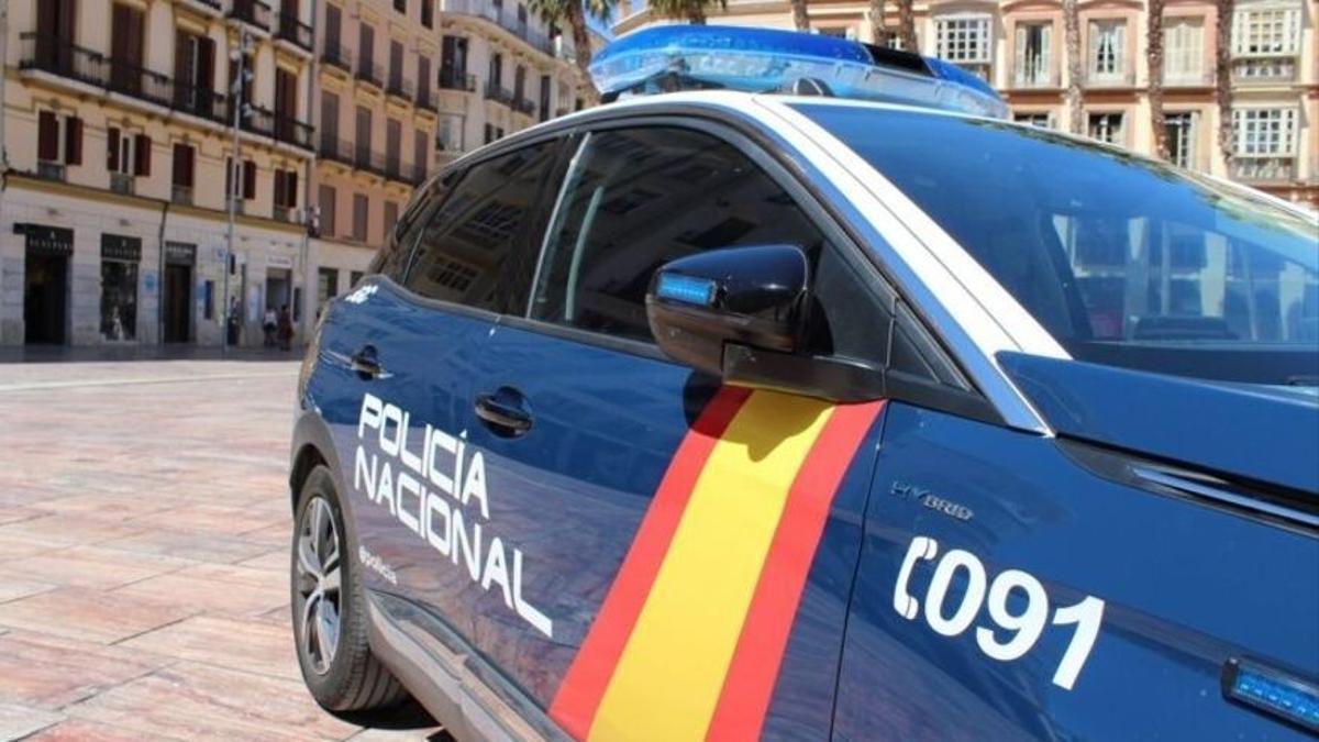 Coche de la Policía Nacional.