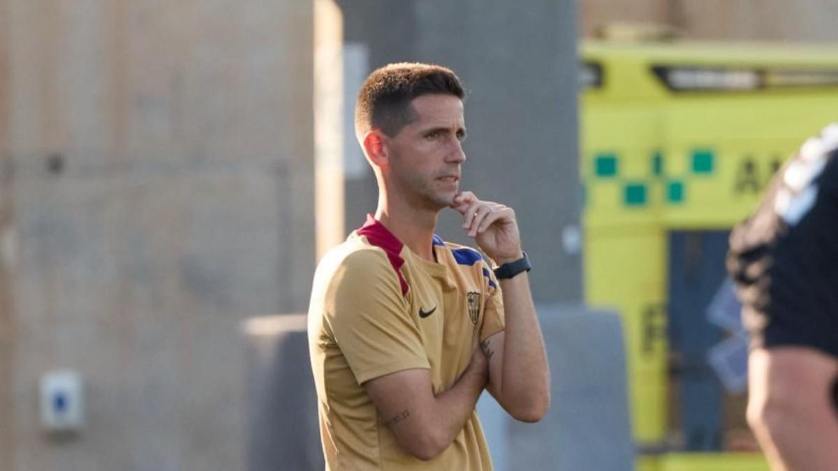 Albert Sanchez és el entrenador del Barça Atlètic