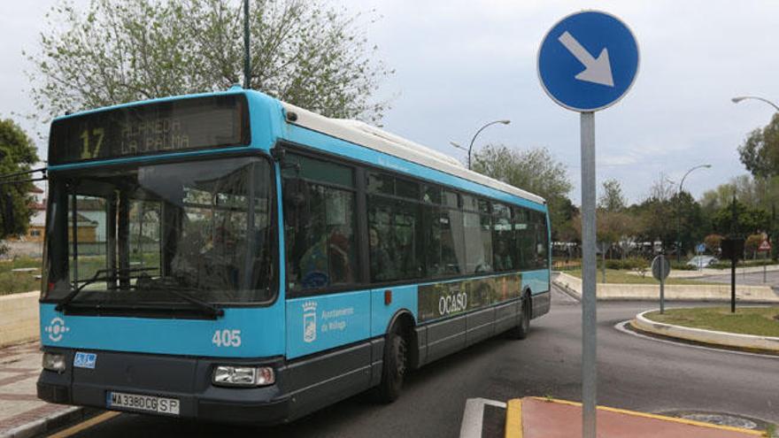 Uno de los autobuses urbanos de la EMT.