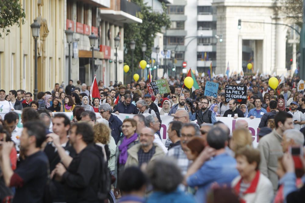 Manifestación del 25 d'Abril en València