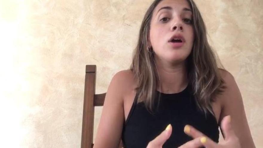 La estudiante Marian Sánchez denuncia a Rafael de la Torre