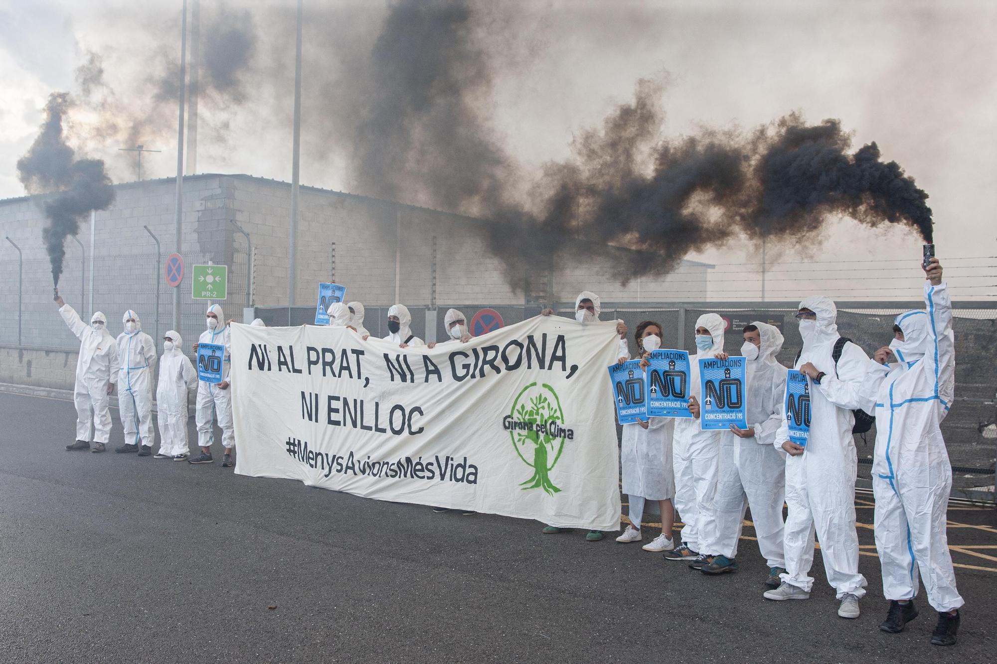 Protesta ecologista a Vilobí d’Onyar