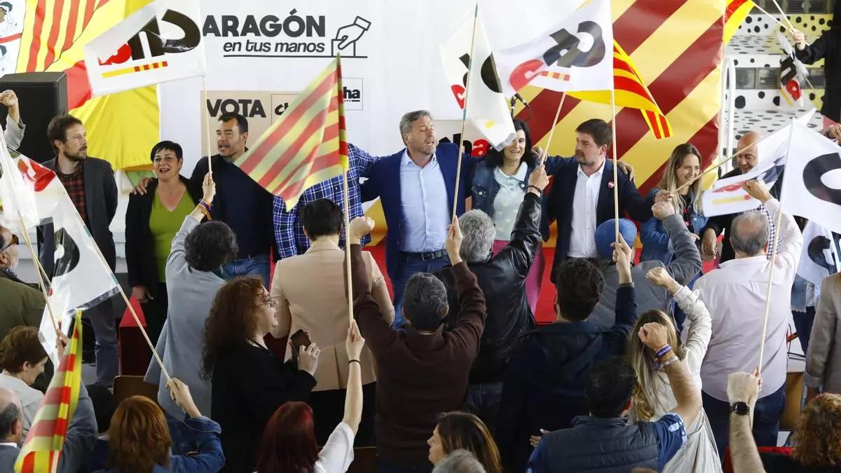 Chunta marca músculo "progresista" y se define como "garante del mejor Aragón posible"
