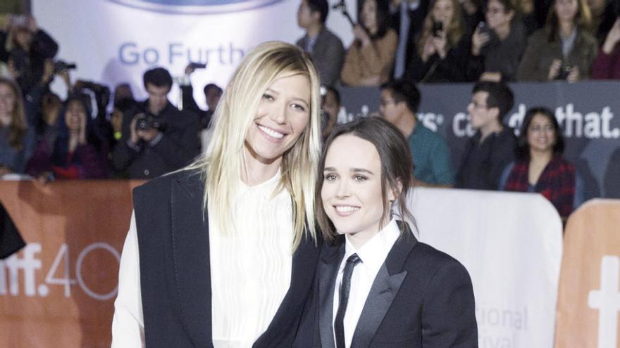 Samantha Thomas y Ellen Page.