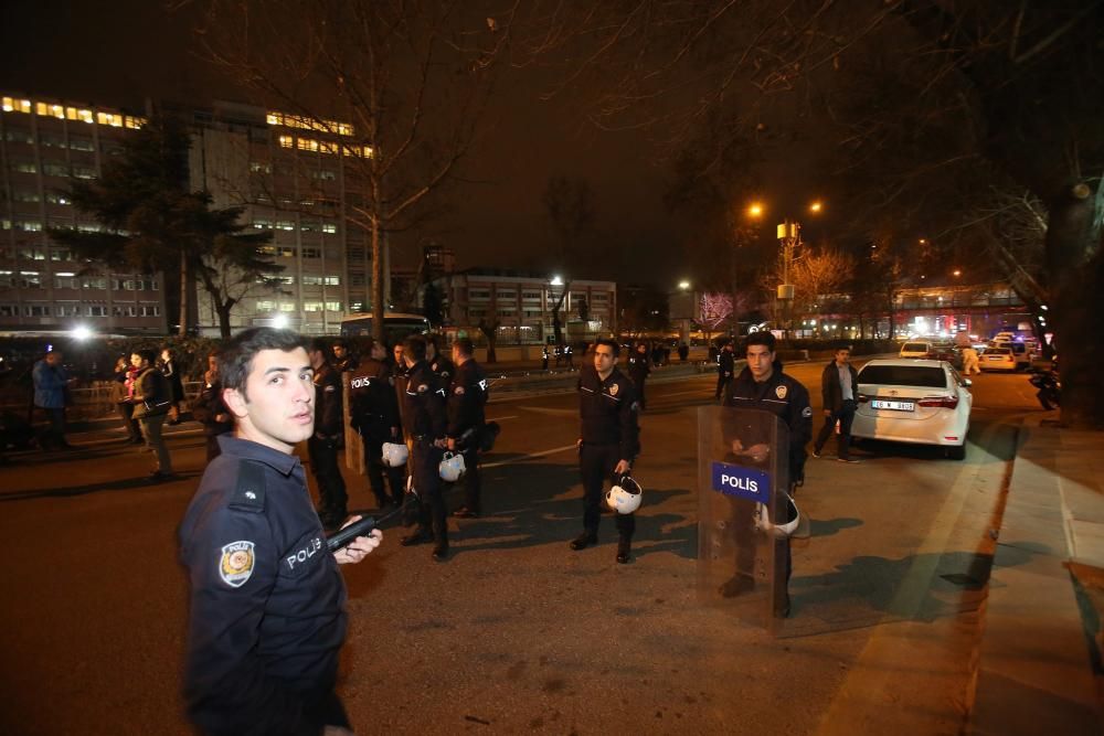 Atentado terrorista en el centro de Ankara