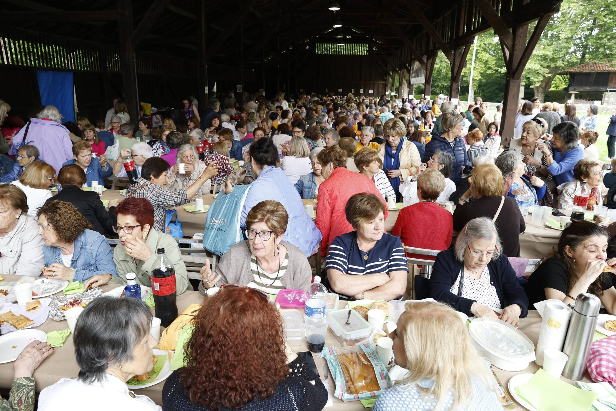 Así fue la fiesta "Femenino y Plural" en Gijón con 600 mujeres en el Muséu del Pueblu d'Asturies (en imágenes)