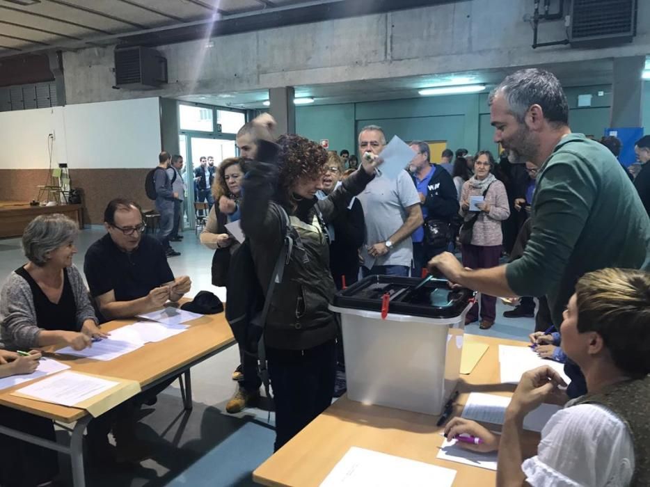 Votacions als col·legis electorals gironins
