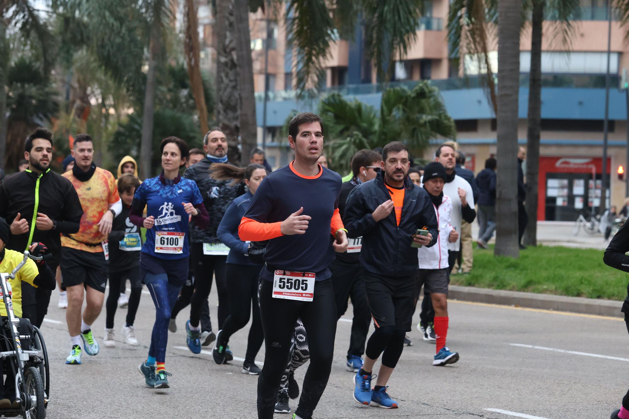 Carrera Never Stop Running del  Circuito Carreras de Valencia