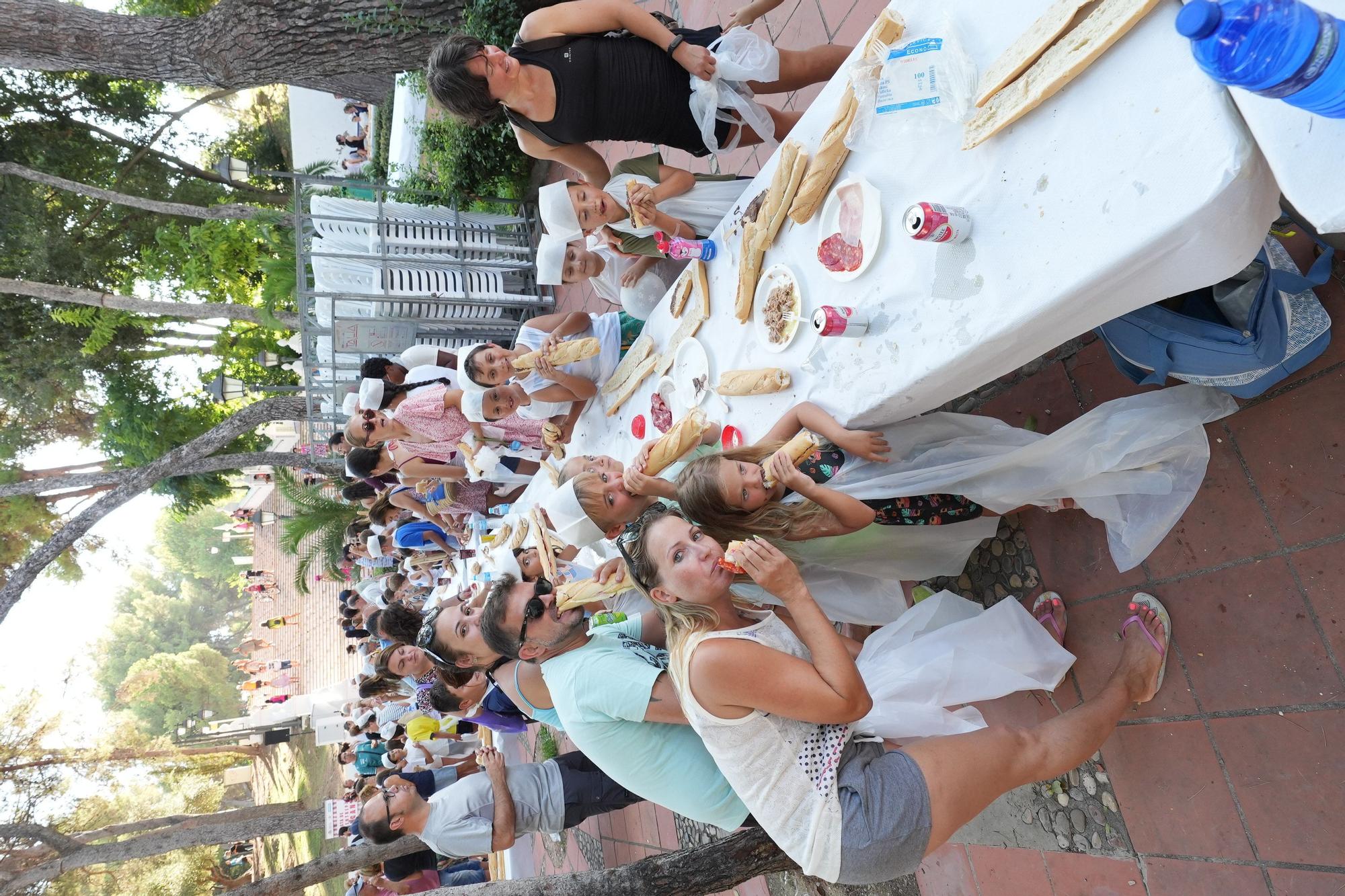 Todas las imágenes de la fiesta del megabocata 'a la carta' de Vila-real