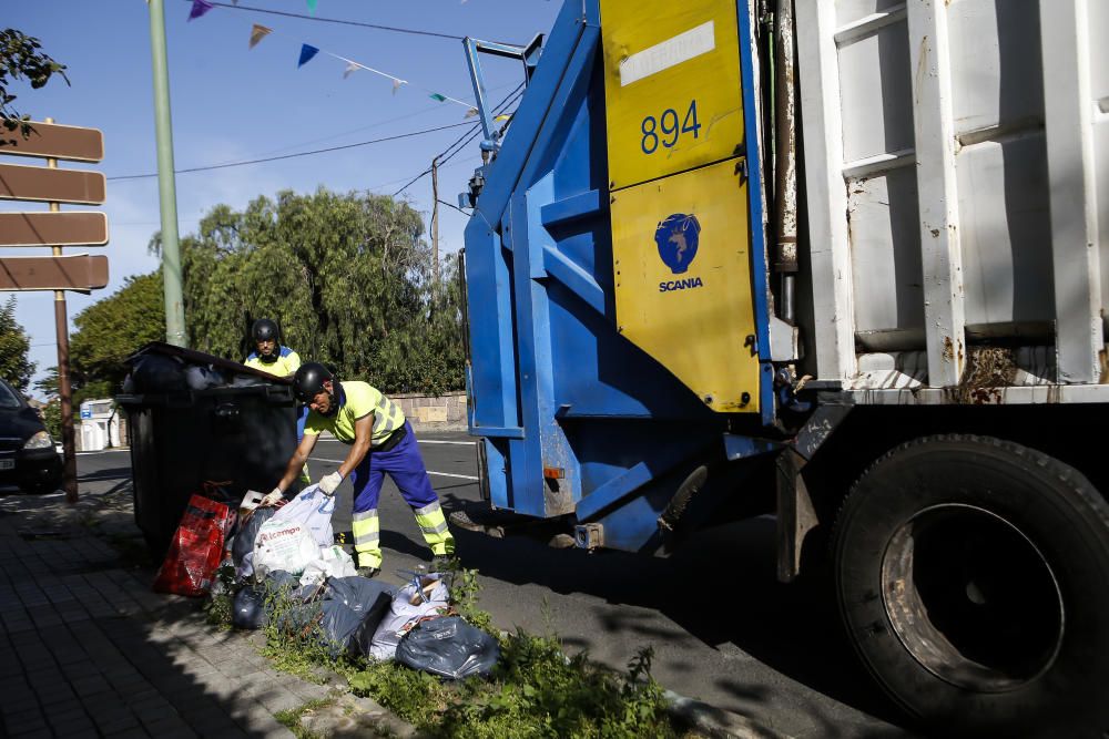 Operativo especial para retirar las basuras de las calles