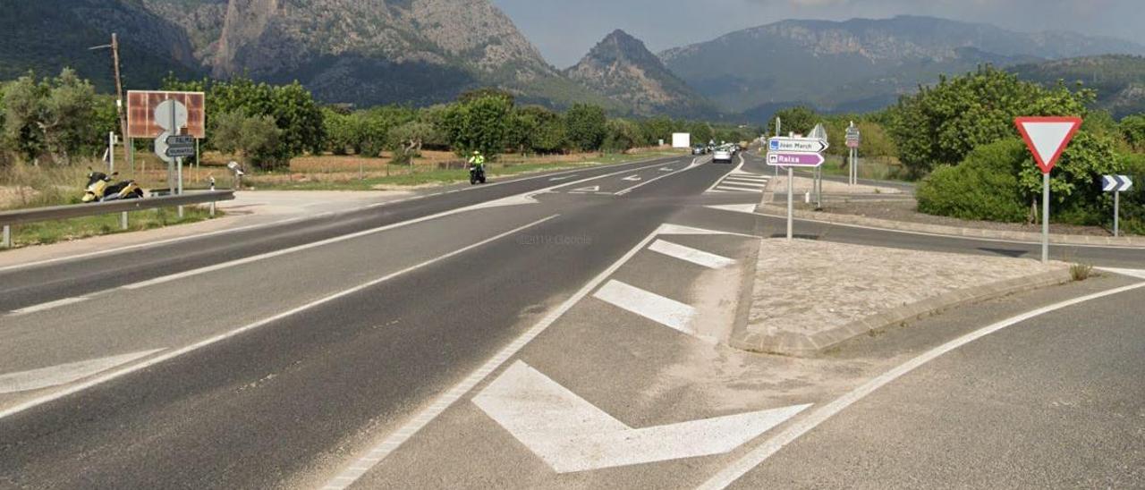 Críticas a la futura rotonda en el cruce de Raixa por retrasar la circulación