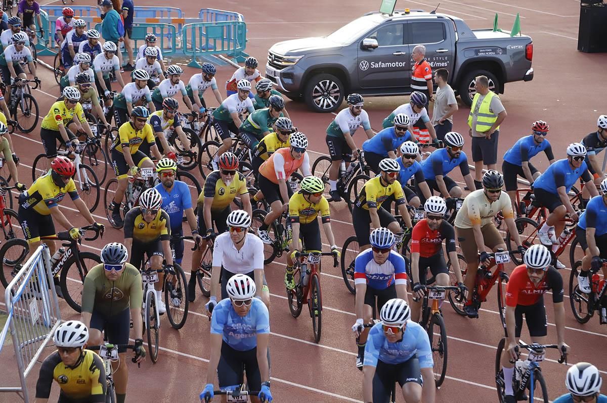 La Gran Fondo Sierra Morena de cicloturismo, en imágenes