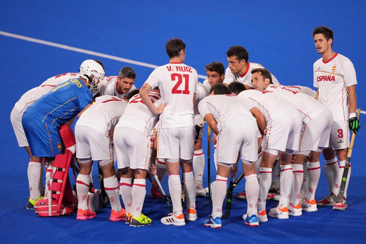 La selección masculina de hockey hierba quiere vencer a la India.