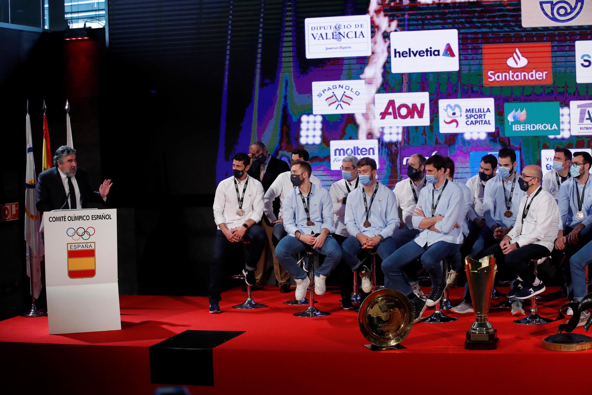 selección balonmano bronce Mundial en el COE