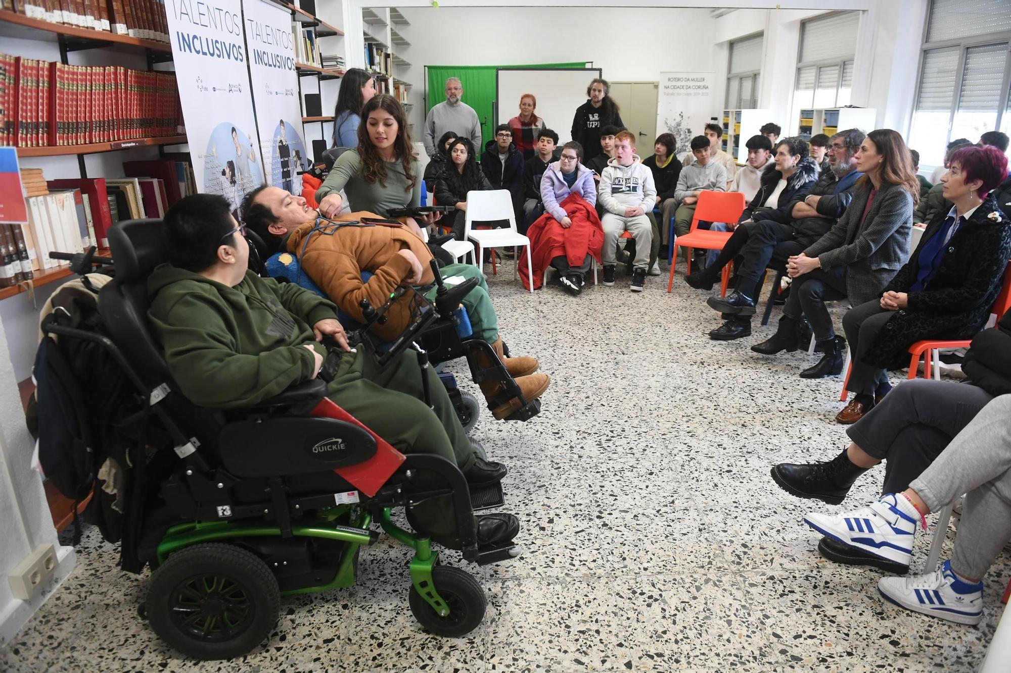 'Talentos Inclusivos' en el IES Ramón Menéndez Pidal, en Zalaeta