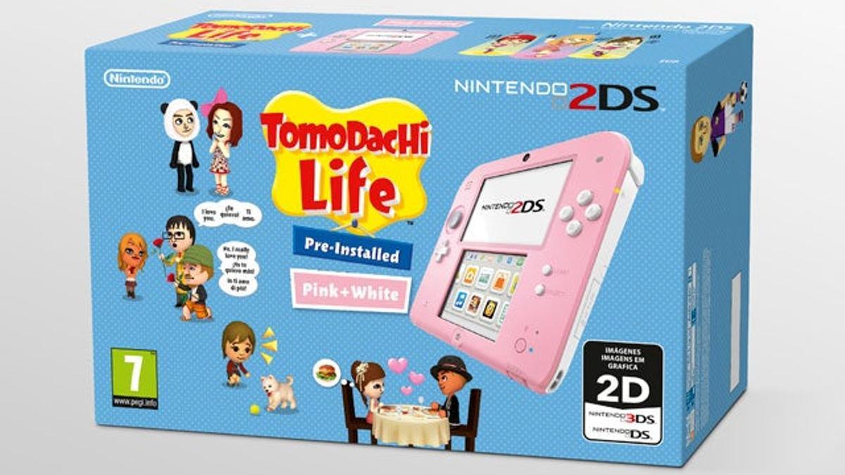 Gana una Nintendo 2DS rosa-blanca con el juego Tomodachi Life preinstalado con el Concurso #Miifoto de Miitomo