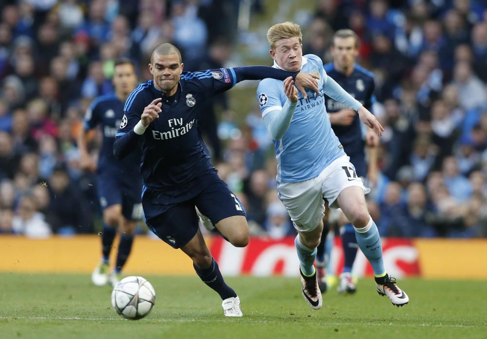 Imágenes del partido entre Manchester City y Real