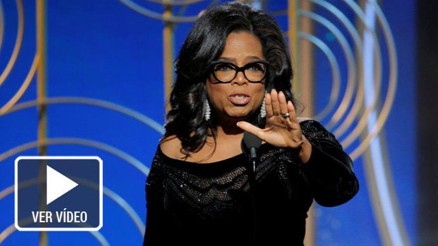 Oprah Winfrey recibió el premio Cecil B. DeMille.