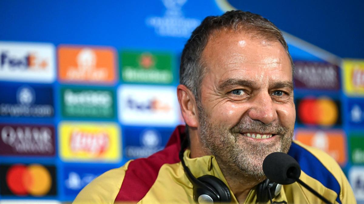 Hansi Flick, el entrenador del Barça.