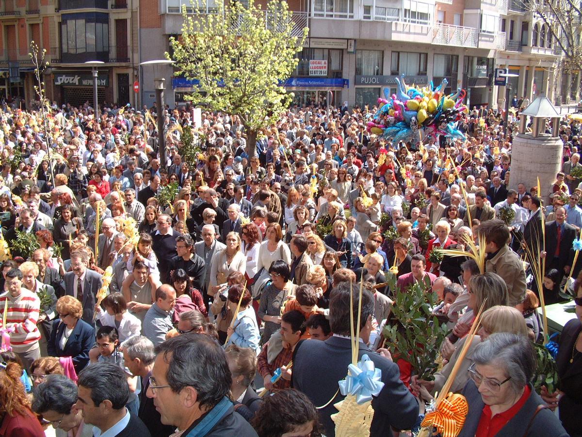 Benedicció del Diumenge de Rams, el 2002 Benedicció del Diumenge de Rams, el 2002