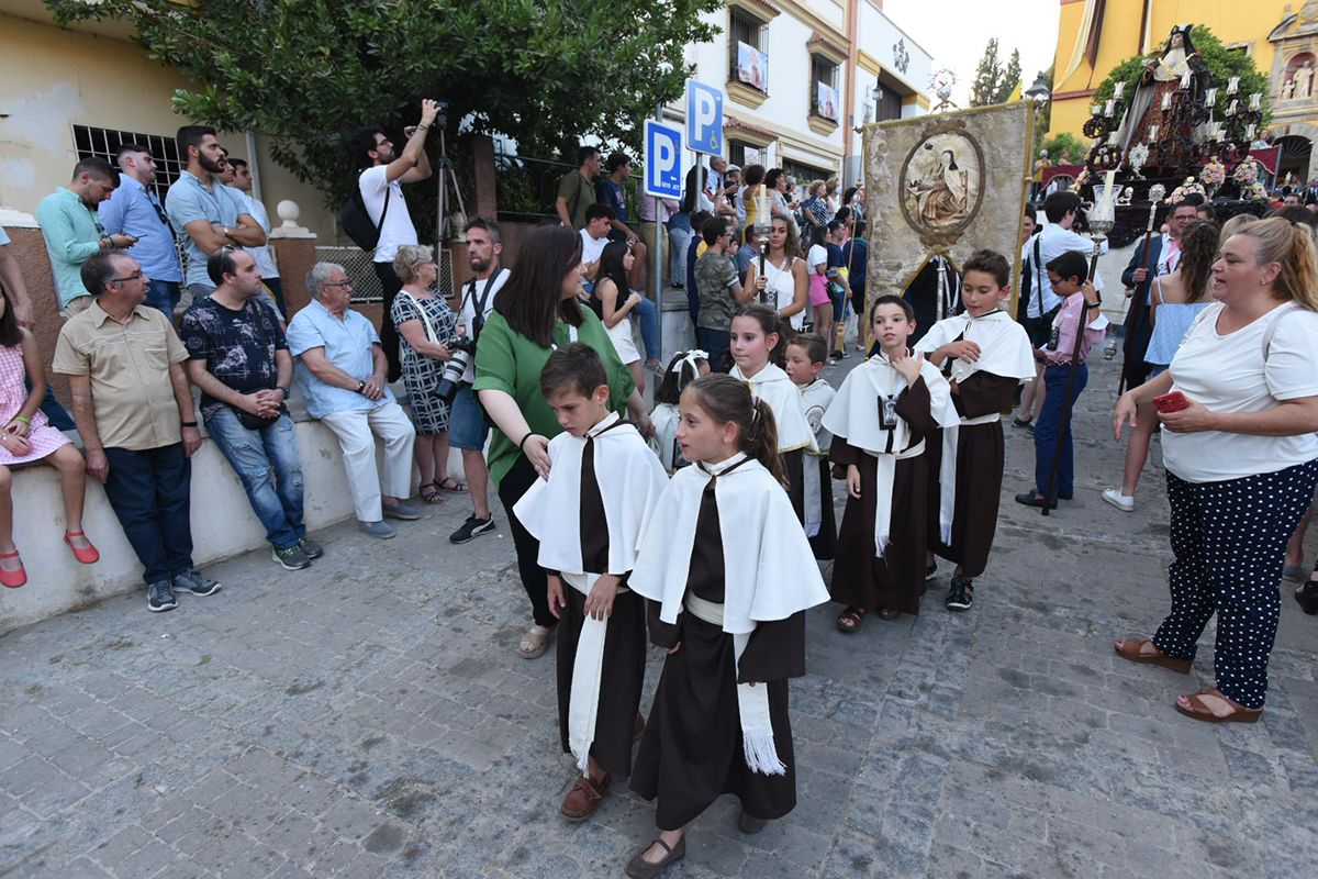 Córdoba recupera la procesión del Carmen, Virgen del Carmen de San Cayetano