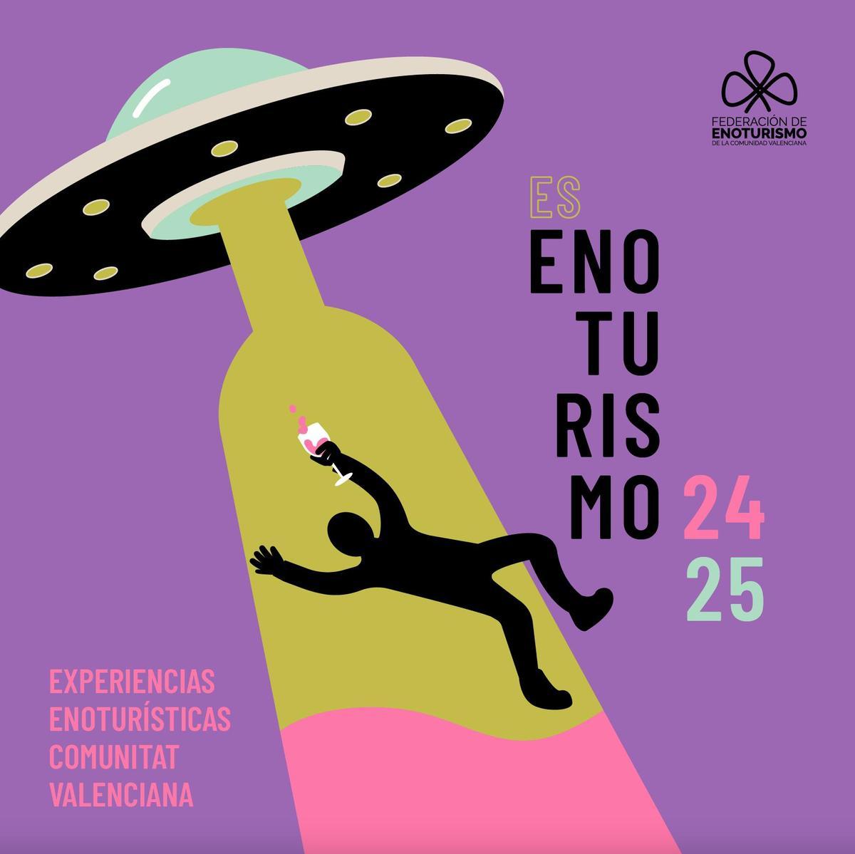 Portada del catálogo "Es Enoturismo 24-25"