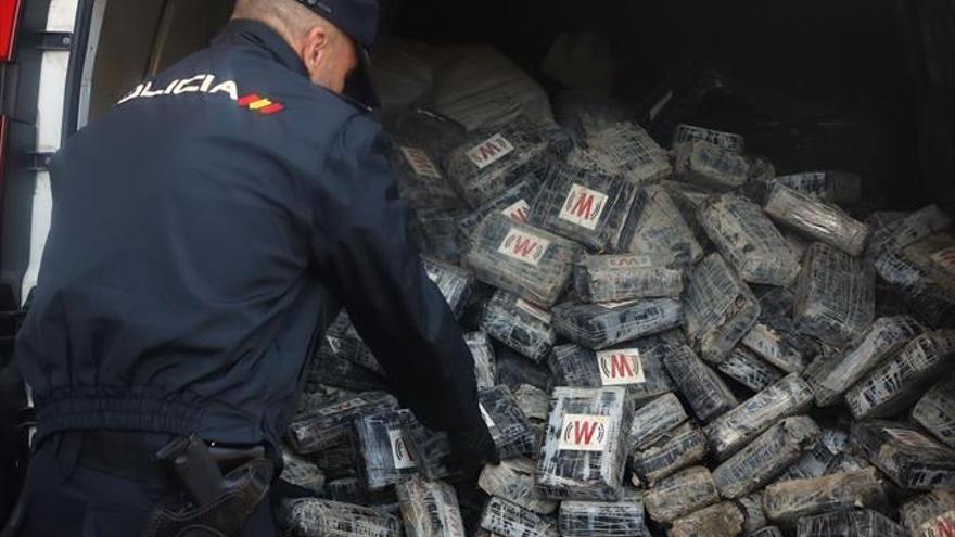 La Policía Nacional se incauta de 1,2 toneladas de cocaína