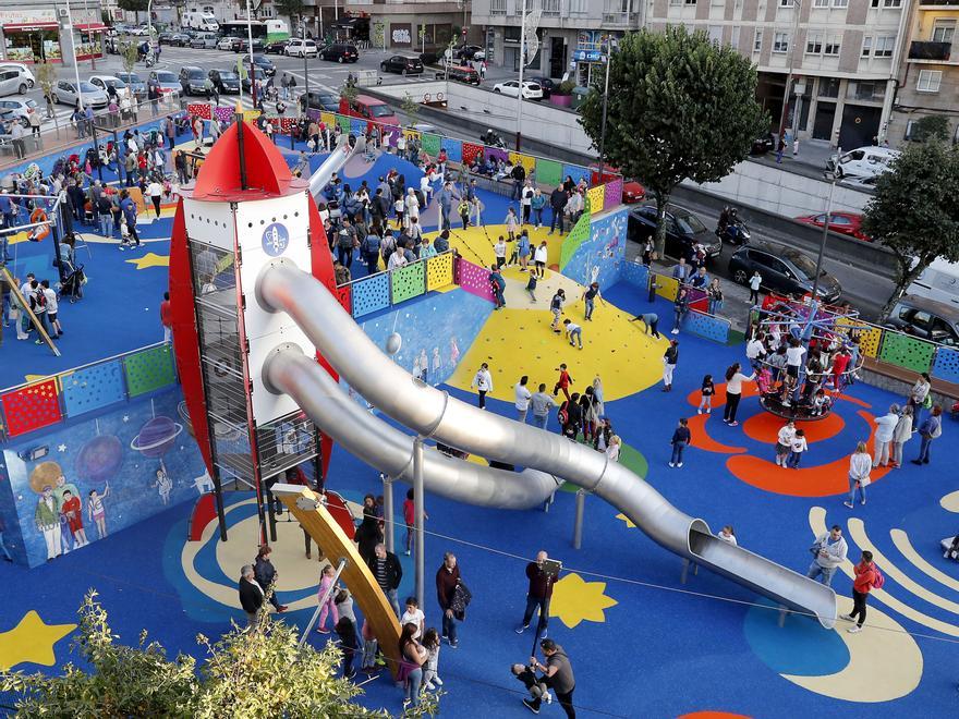 Vigo con niños: ruta de vértigo por ocho macrotoboganes