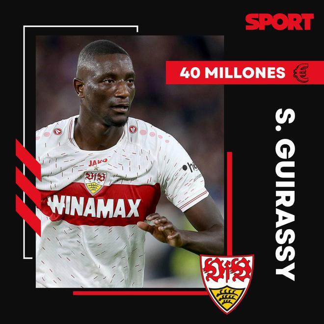 Serhou Guirassy (27 años) es la gran revelación de la Bundesliga con unos registros goleadores a la altura del mejor Lewandowski: 15 goles y dos asistencias en nueve partidos