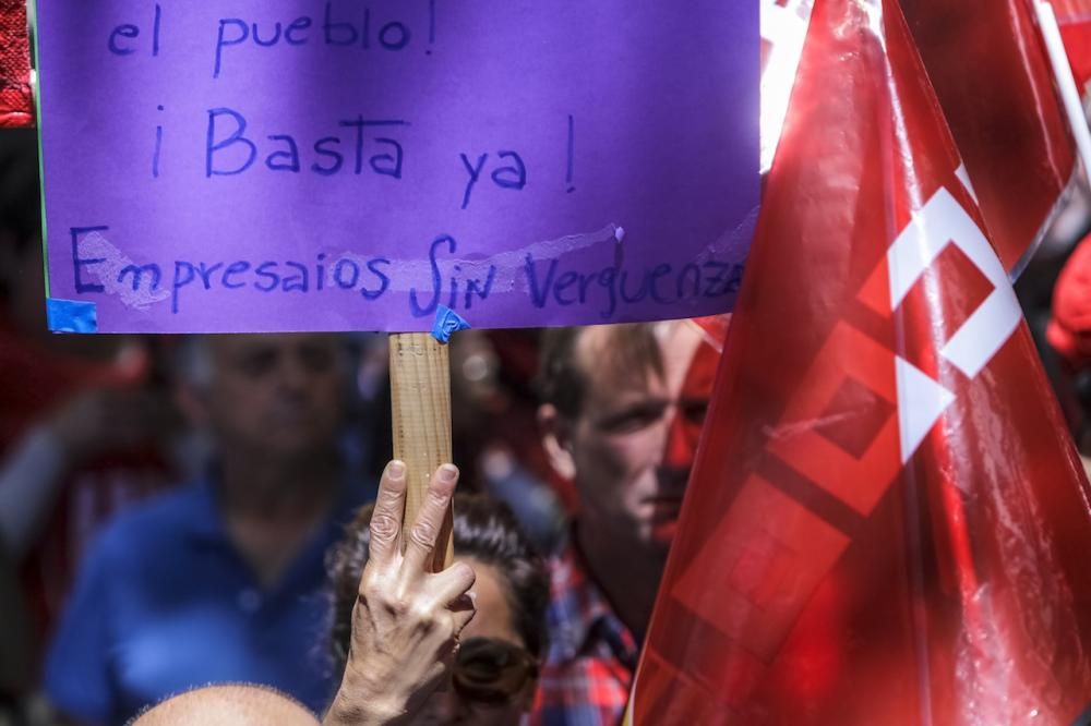 Manifestación del Primero de Mayo en Palma