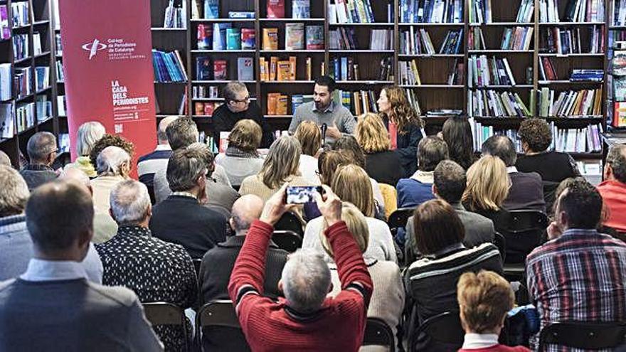 Presentació a la Parcir, adherida al projecte, amb sis llibreries més de la Catalunya Central: Abacus (2), Aqualata, Llegim i Quatre Cantons