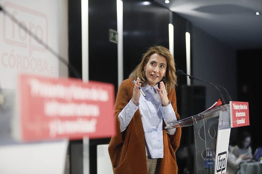 La ministra Raquel Sánchez en el Foro Córdoba