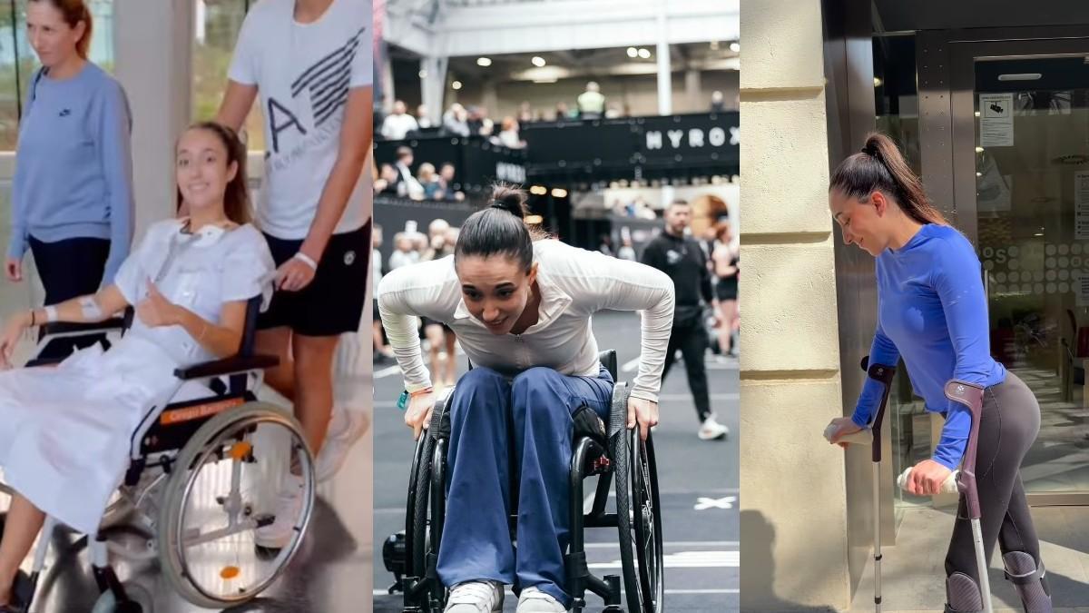 A Andrea Pérez le dijeron que no volvería a caminar y ya ha vuelto a dar sus primeros pasos.